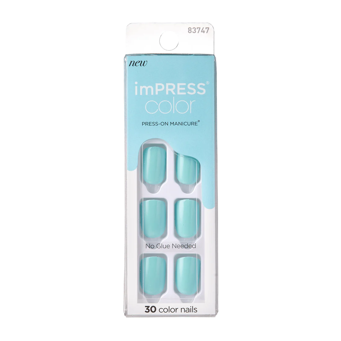 imPRESS by KISS The No Glue Color Mani Mint to be (KISS-KIMC008)