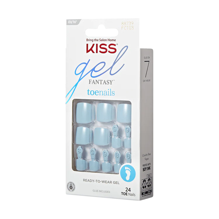 KISS Gel Fantasy Toenails - Pair of Shoes (KISS-FCT03)