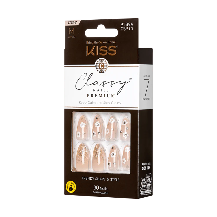 KISS nails Classy Premium Nails - Gleamin (KISS-CSP10)