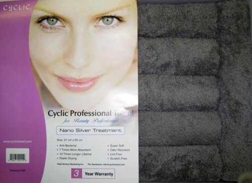 Nano Cyclic Microfiber Towel Charcoal (CY-TWC)