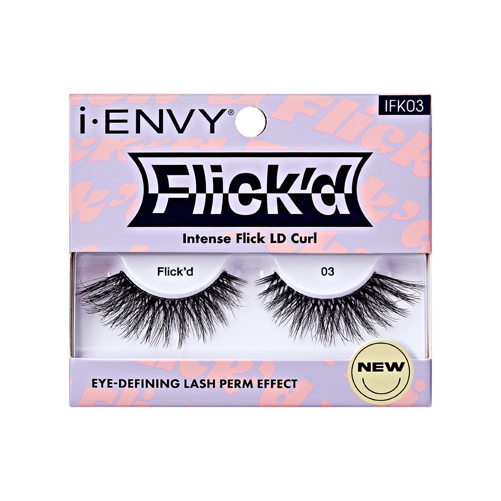 i·Envy by KISS 3D Flick’d Lashes 03 (KISS-IFK03)