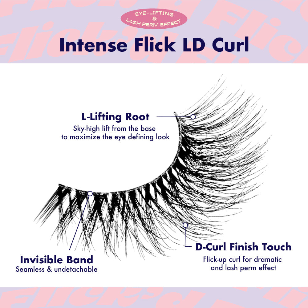 i·Envy by KISS 3D Flick’d Lashes 03 (KISS-IFK03)