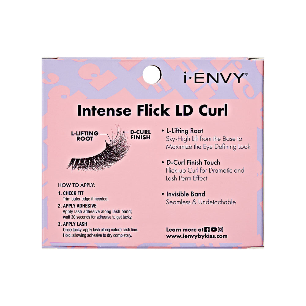 i·Envy by KISS 3D Flick’d Lashes 03 (KISS-IFK03)