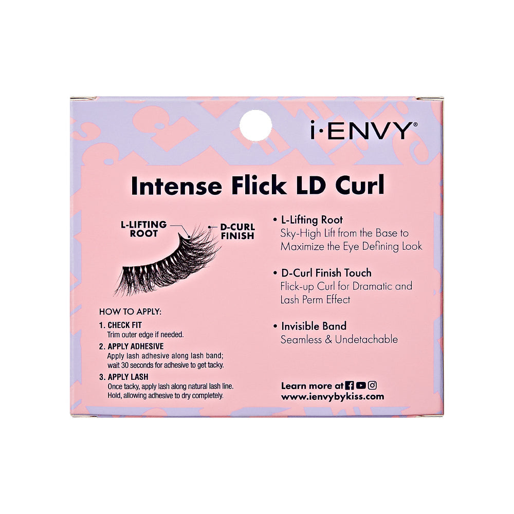 i·Envy by KISS 3D Flick’d Lashes 04 (KISS-IFK04)
