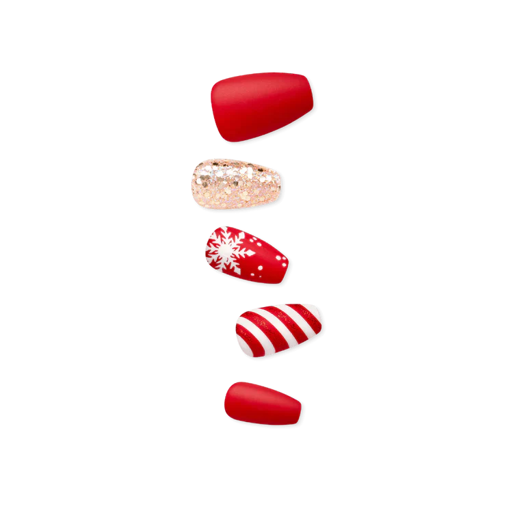 imPRESS by KISS nails Mini Candy Cane (KISS-IM31Y9)