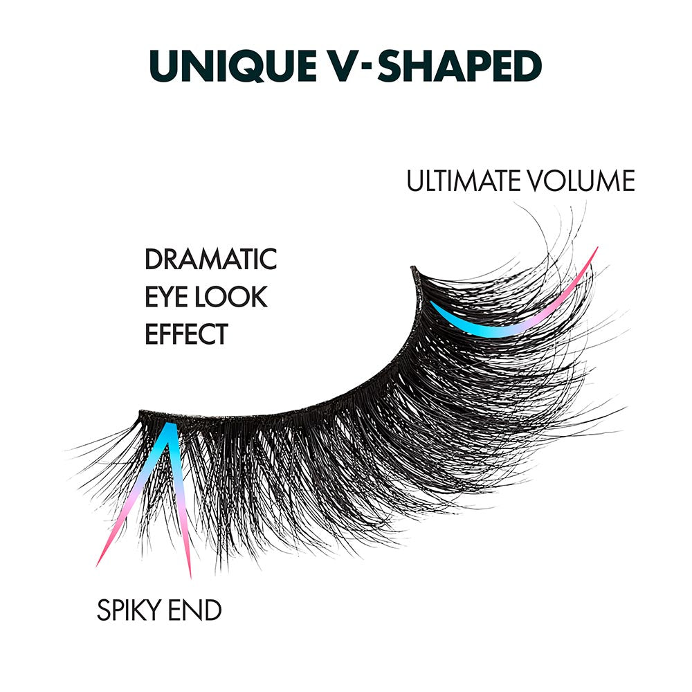 i·Envy by KISS 3D V Lashes 01 (KISS-IV01)