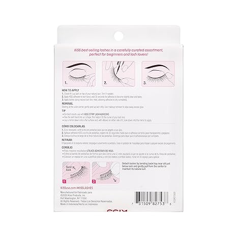 KISS Lashes Curated Collection (KCUR01)