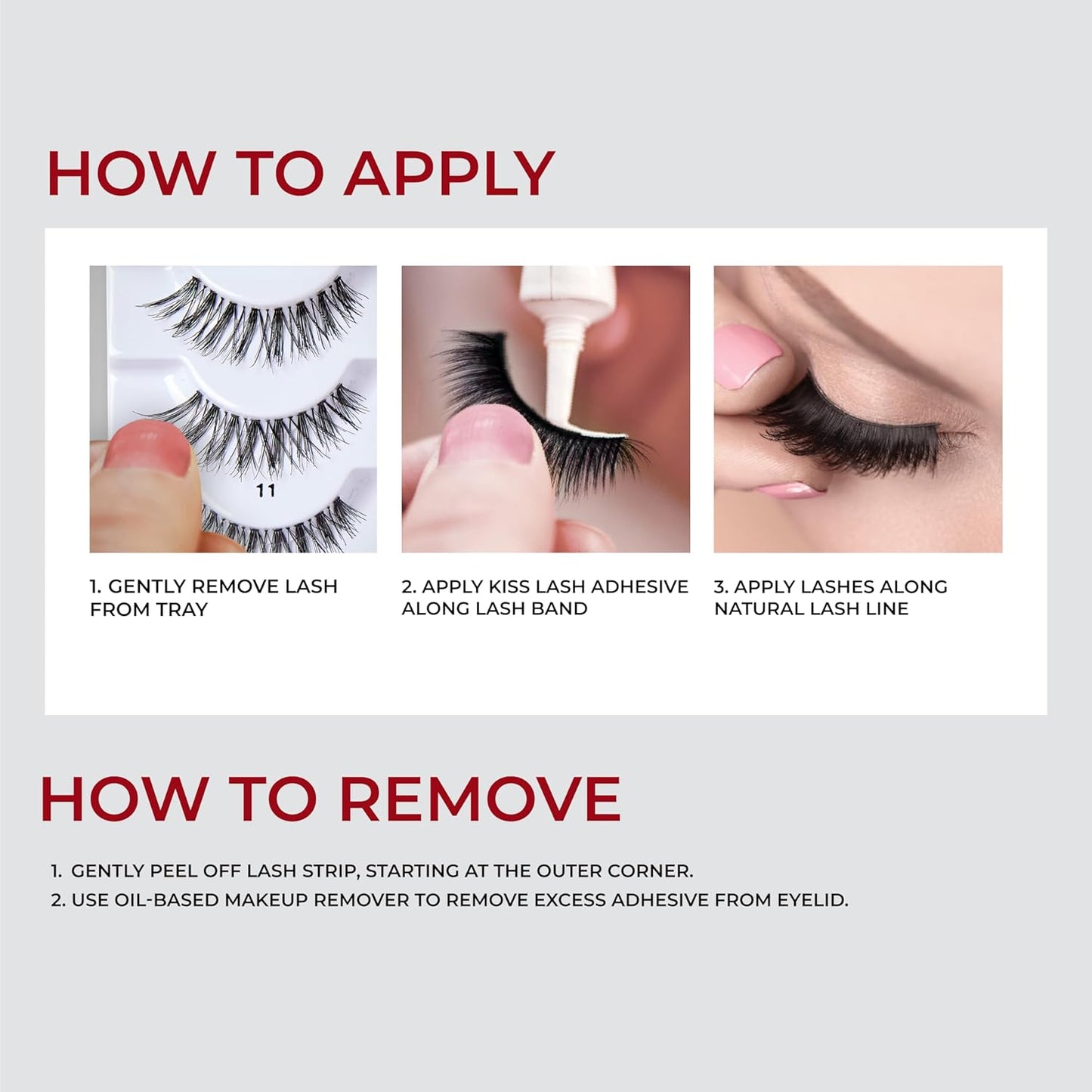 KISS Lashes Curated Collection (KCUR01)