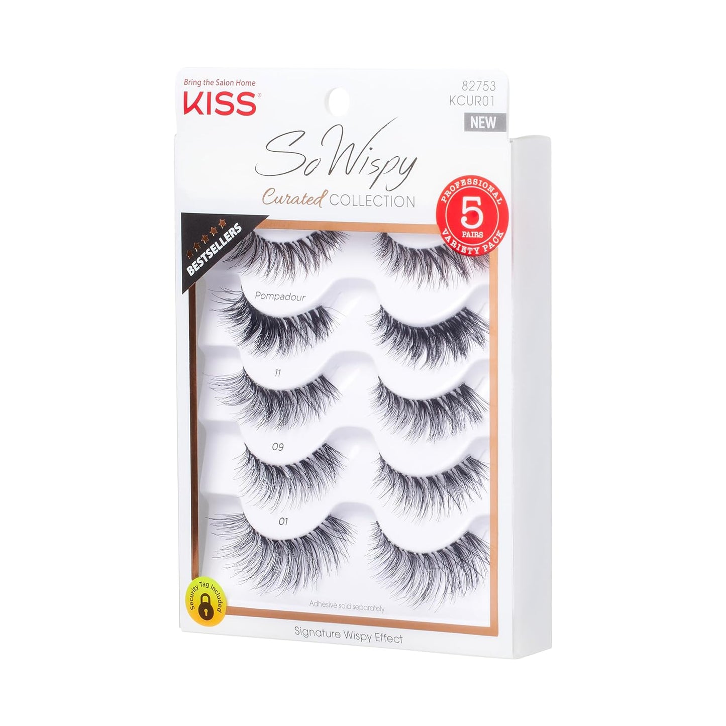 KISS Lashes Curated Collection (KCUR01)