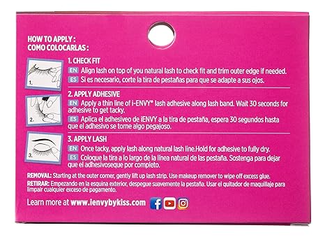i · Envy by KISS lashes Au Naturale 02 (KPE09)