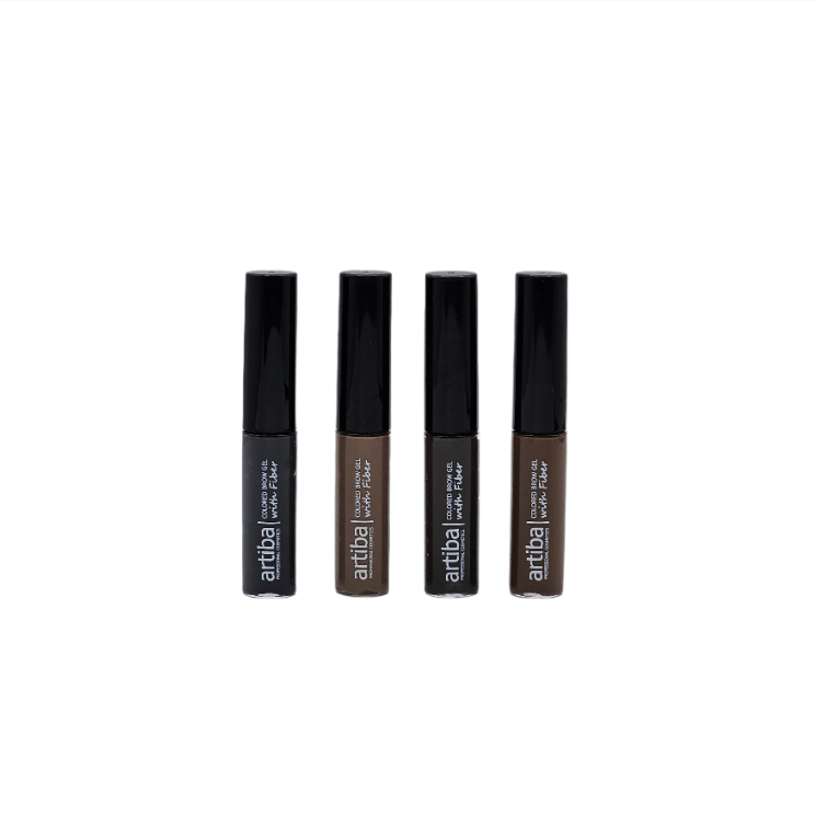 Artiba® Colored Brow Gel with Fiber 4 colors
