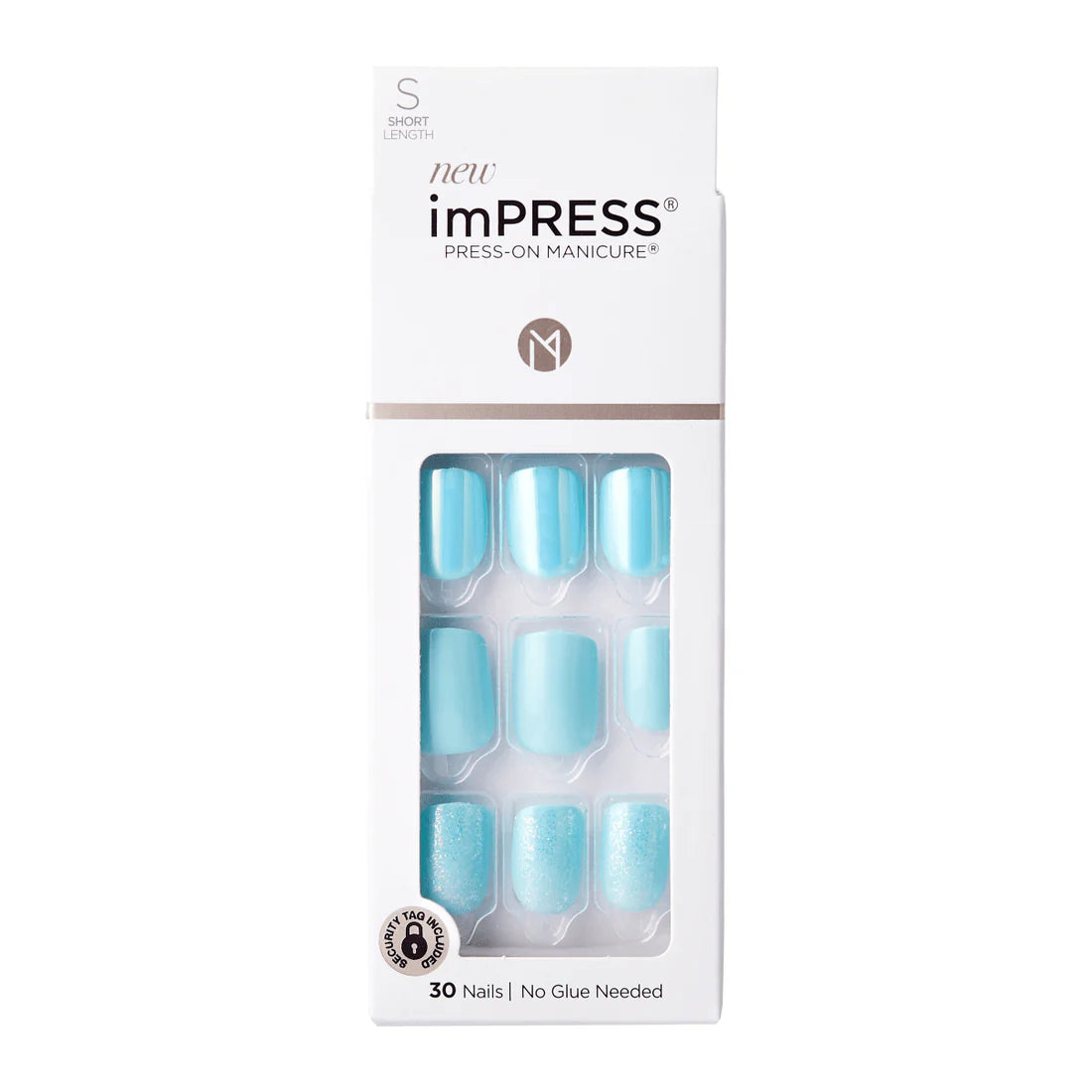imPRESS by KISS The No Glue Color Mani Rain Check (KISS-KIM012)