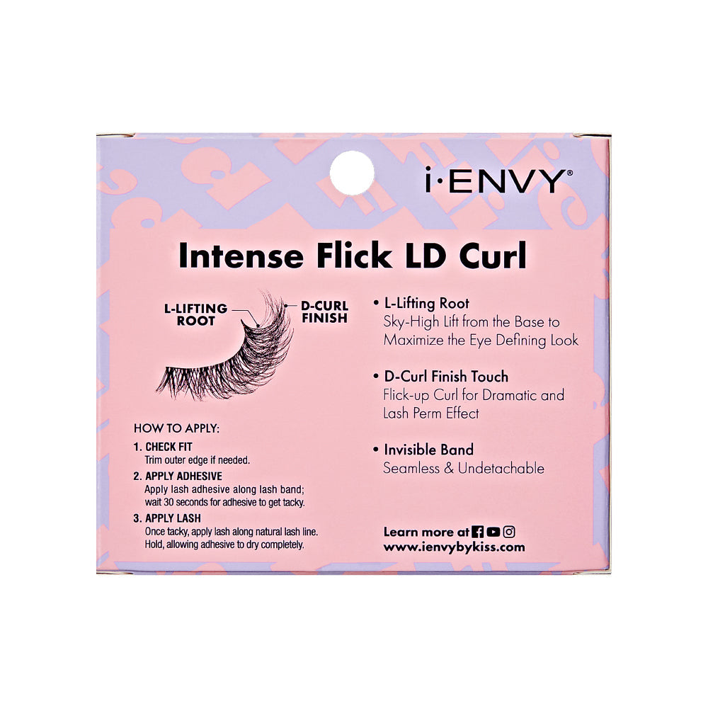 i·Envy by KISS 3D Flick’d Lashes 01 (KISS-IFK01)
