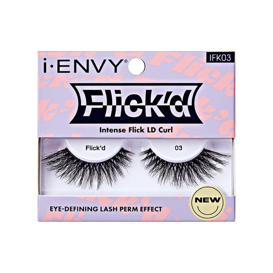 i·Envy by KISS 3D Flick’d Lashes 03 (KISS-IFK03)