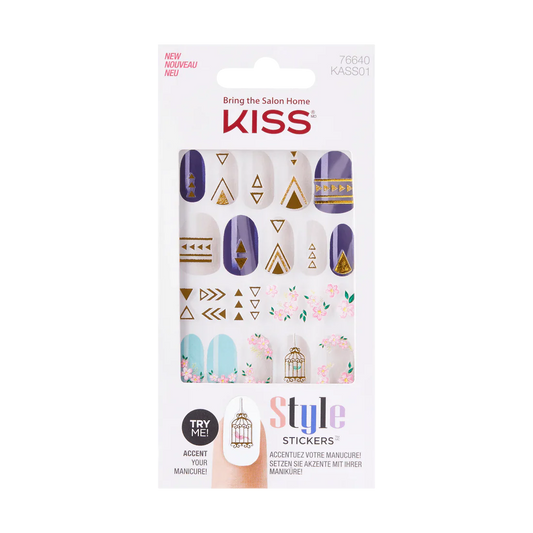 KISS nail Art Stickers - Glow Up (KISS-KASS01)