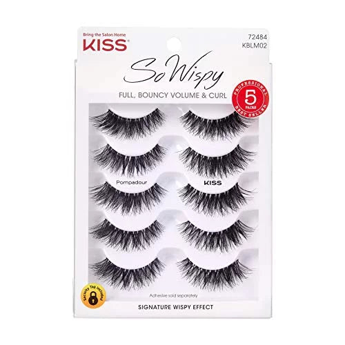 KISS So Wispy Pompadour Eyelashes (KBLM02)