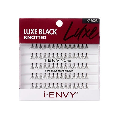 i-Envy by KISS Luxe Black Knotted Extension Lashes (KPE02B)