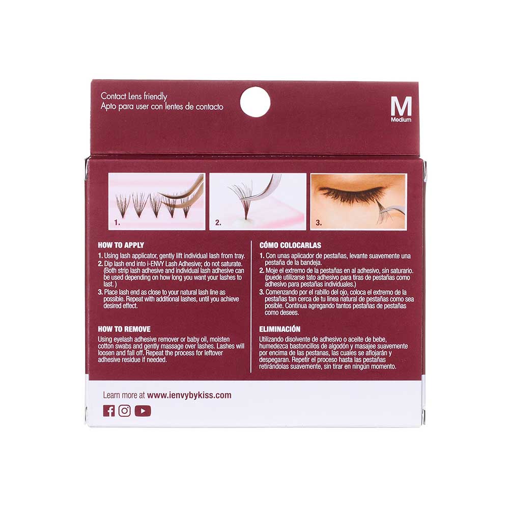 i-Envy by KISS Triple Black Knot Free Extension Lashes (KPE05TB)