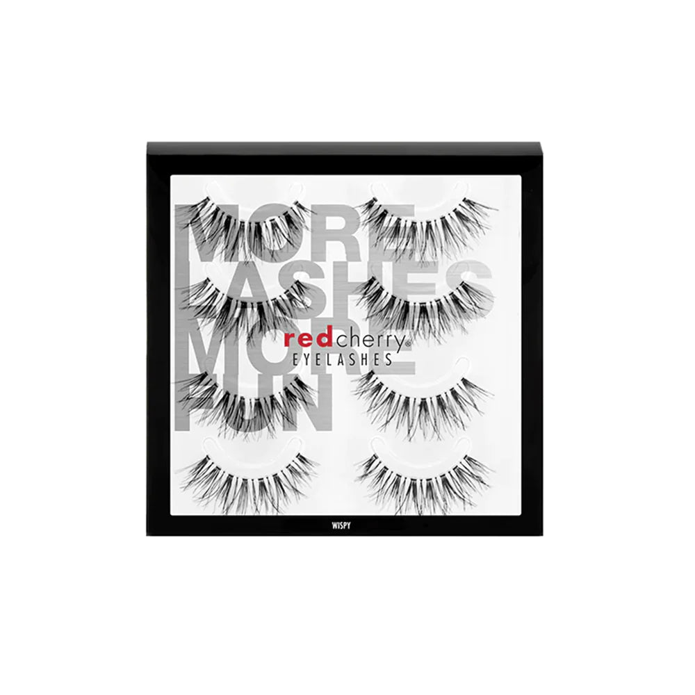 Red Cherry Lashes Wispy - multi pack (RED-WSP4)